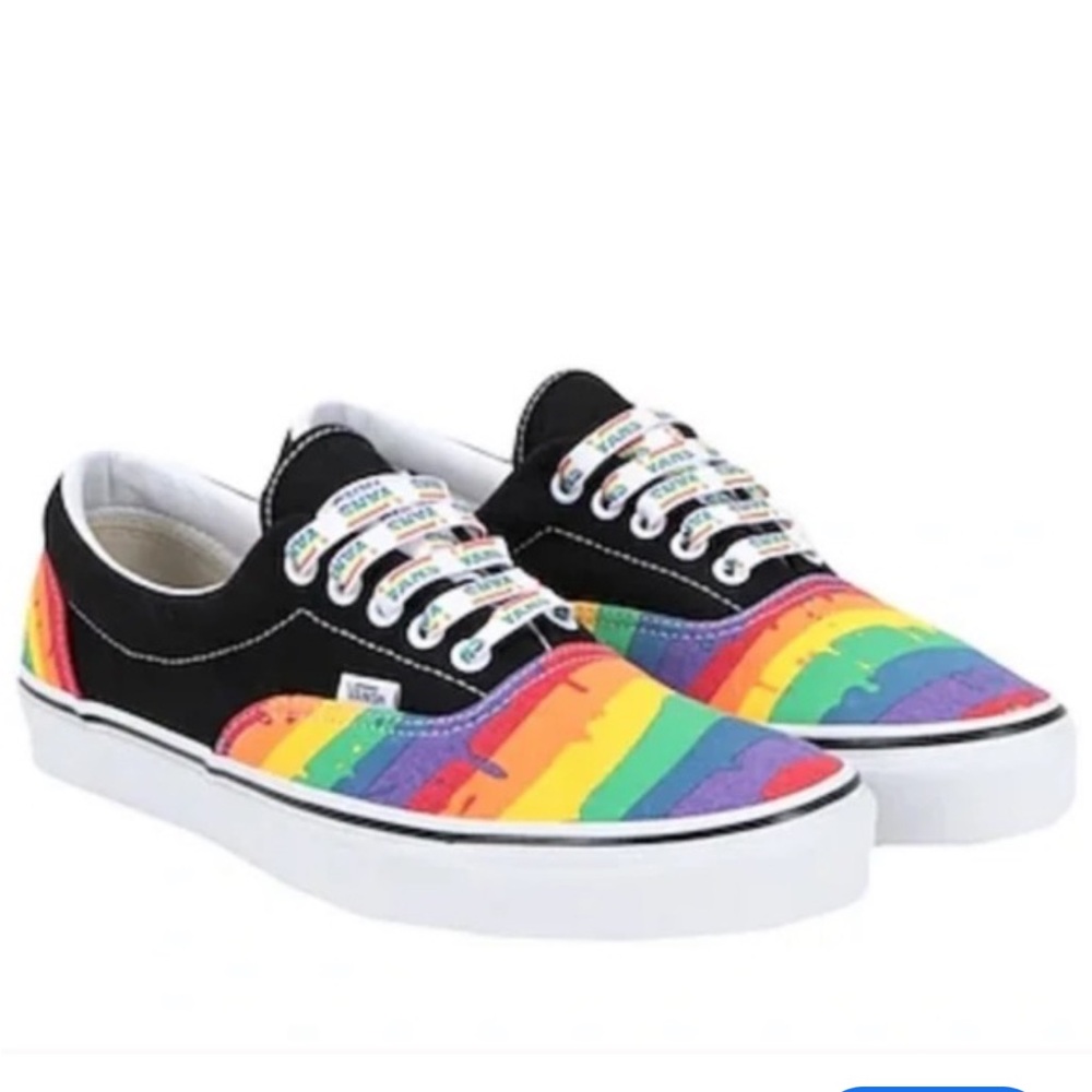 {VANS} Rainbow Drip Era Shoes | Unisex W-8/M-6.5